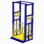 Hydraulic Vertical Cargo Lift 2000 Kg Warehouse Cargo Elevator