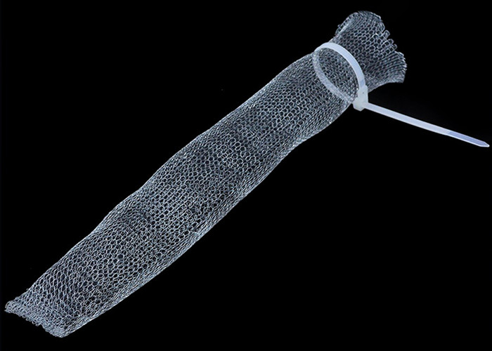 Stainless Steel Knitted Wire Mesh Tape Roll 30mm Width 0.28mm Customized For Pest Control