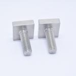 Grade A2 Stainless Steel Square Head Machine Screw without Chamfer for Assembly