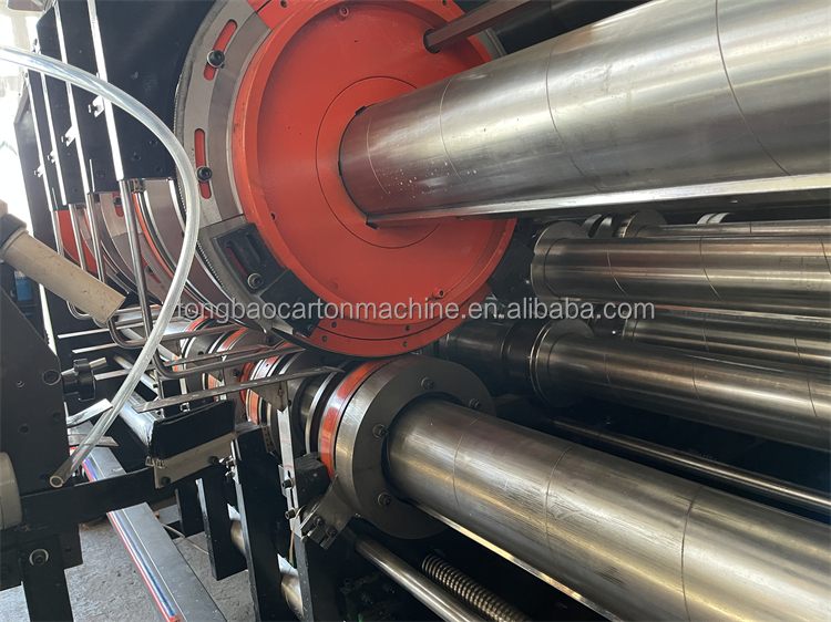 1200mm Corrugated Carton Box Printing Glue Box Printer Slotter Rotary Die Cutter