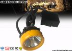 18000 Lux Coal Miners Headlamp , 7800mA Safety Waterproof Cap Lamp For Mining