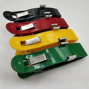Wholesale Double Ear Electrode Snap Connector , Black / Red / Yellow EKG Machine Cable from china suppliers