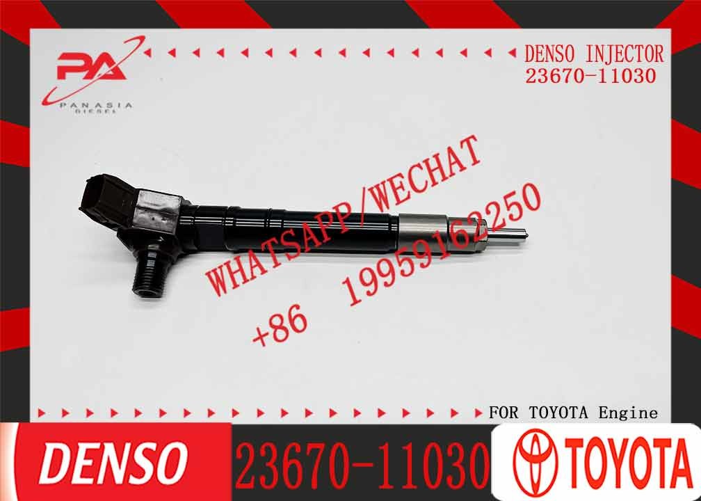 Diesel Fuel Injetor 23670-0E030 23670-11030 for Hilux 2.8 2016 Reman
