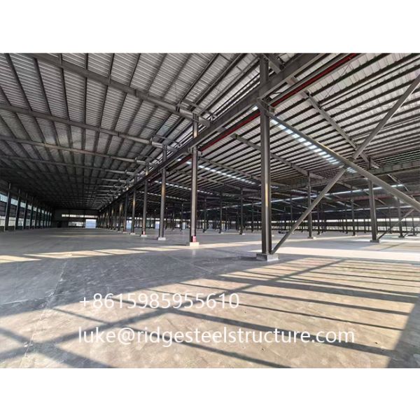 Quality Modern Design Light-Weight Prefab Steel Workshop Metal Building Car Parking Garage Shed for sale
