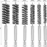 Tube Twisted Stainless Steel Wire Brushes For Cleaning Pipe Holes
