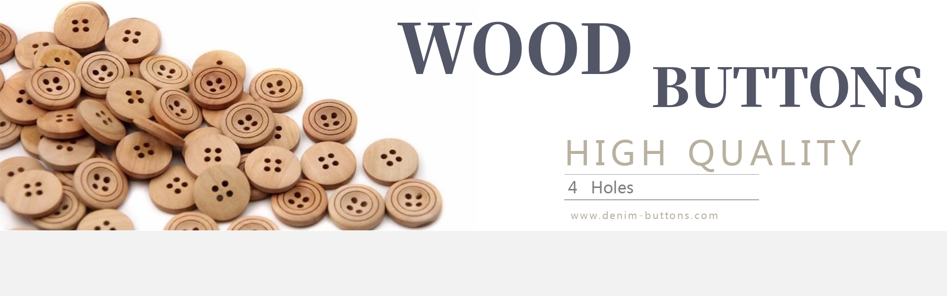 WOOD BUTTONS SUPPLIER