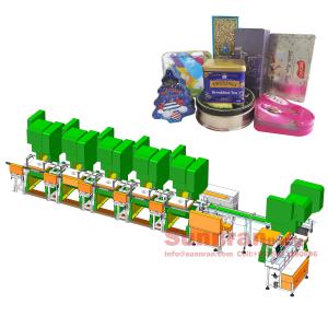 Wholesale Tea Can Cover Making Cookie Tin Box Making Machine from china suppliers