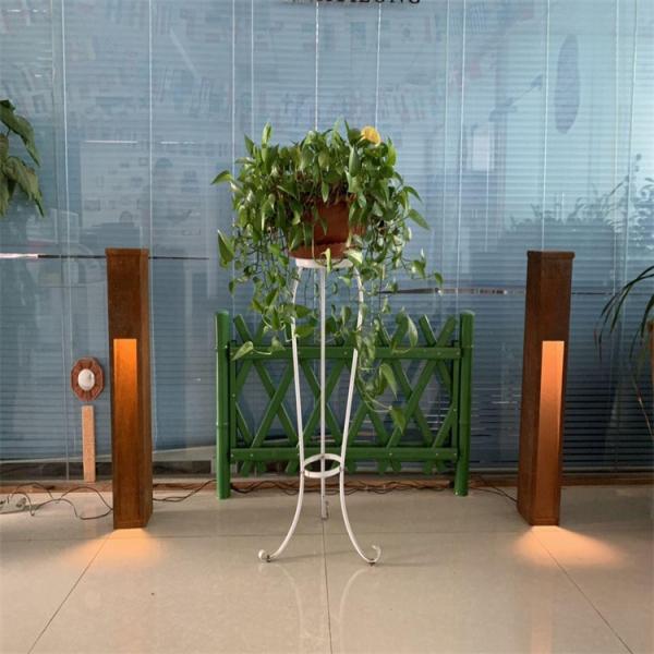 Outdoor Waterproofing Corten Bollard Light Modern Lawn Light 12Watt Garden