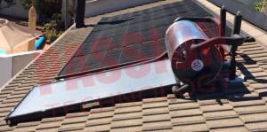 Wholesale Roof Mounted Stainless Steel 316 Solar Water Heater , Pressurized Solar Hot Water System from china suppliers