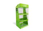 CBD Oil Floor Retail Cardboard Display Stand Customization With PET