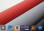 Red Silicone Coated High Silica Cloth Fiberglass Fabric 750gsm Heat Resistant