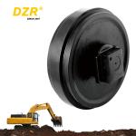 HD250 Excavator Front Idler For Vehicle Undercarriage Parts Cast 40Mn