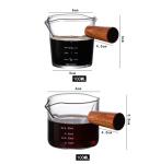 75ml Espresso Shot Glass Coffee Tea Accessories 8oz Barista Hustle Pitcher
