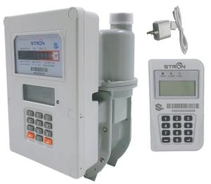 Wholesale ISO14001 2L Prepaid Gas Meter With Automatic Valve Controlling from china suppliers