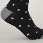 Elastane Snngging Resistance Cotton Dress Socks With Anti - Foul Acrylic