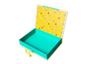 Wholesale Fancy Matte Black Gift Box Packaging , Apparel Gift Boxes For Shirts 7*7*5cm from china suppliers