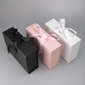 Wholesale Custom Print Clamshell Magnetic Kraft Gift Box Book Shaped Chocolate Box 23*17*7cm from china suppliers