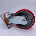 4 Inch Cast Iron PU Tread Swivel Caster