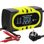 Fast Charging Speed 15W 12V 10A Motorcycle Car Battery Charger for EU Us UK Au