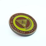 Die Cast Black Nickel Finish Metal Coins Round Munitions Squadron Collectible