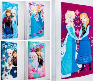 Wholesale 60*120cmFrozen Cartoon Children Bath Towel Children Beach Towel Cartoon Girls Bikini Cover from china suppliers