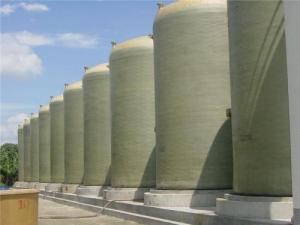 Wholesale Fiberglass 8CBM FRP Chemical Storage Tank Softened Water Treatment from china suppliers