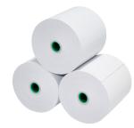 Cash Register 18m Sticky Label Roll 50mm Vinyl Sticker Paper