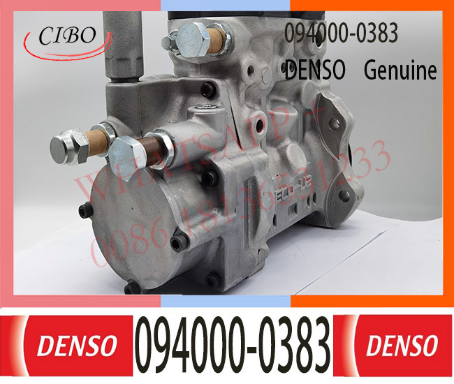 094000-0383 DENSO Diesel Engine Fuel pump 094000-0383 6156-71-1112 for KOMATSU excavator PC400-7 PC450-7