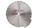 14 " 16 " Laser Welded Saw Blade For Granite Concrete dutting high accuracy