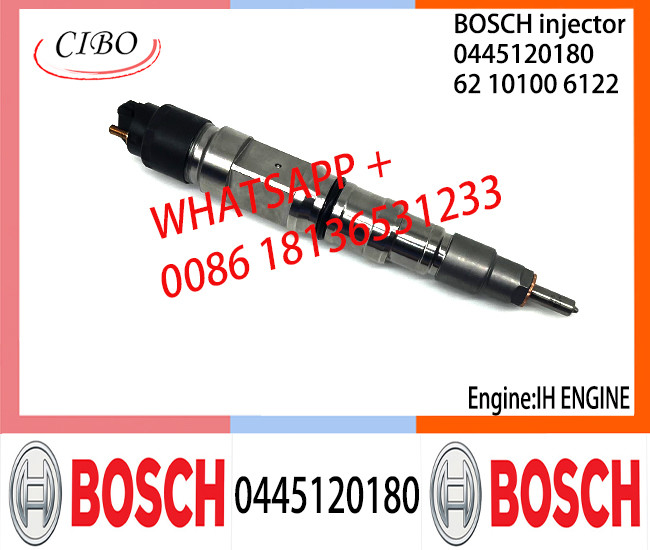 BOSCH 0445120180 62101006122 Neutral Fuel Injector Assembly 0445120180 62101006122 For IH