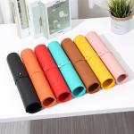 Stock Leather PU Material Gel Sublimation Blanks Extended Mousepad for Household
