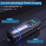 Type2 Electric Vehicle Charger 32A 1Phase 7kw Electric Vehicle Charging Wallbox