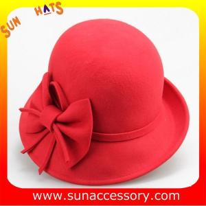 Wholesale Fashion 100% Australia wool felt ladies hats from Sun Accessory from china suppliers