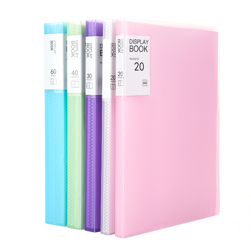 A4 Multi-layer Loose Leaf Student Test Paper File Folder for Office Stationery Supplies