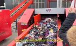 Waste Fabric Grinder Clothes NonWoven Textile Crusher Power Saving Rotary Blades