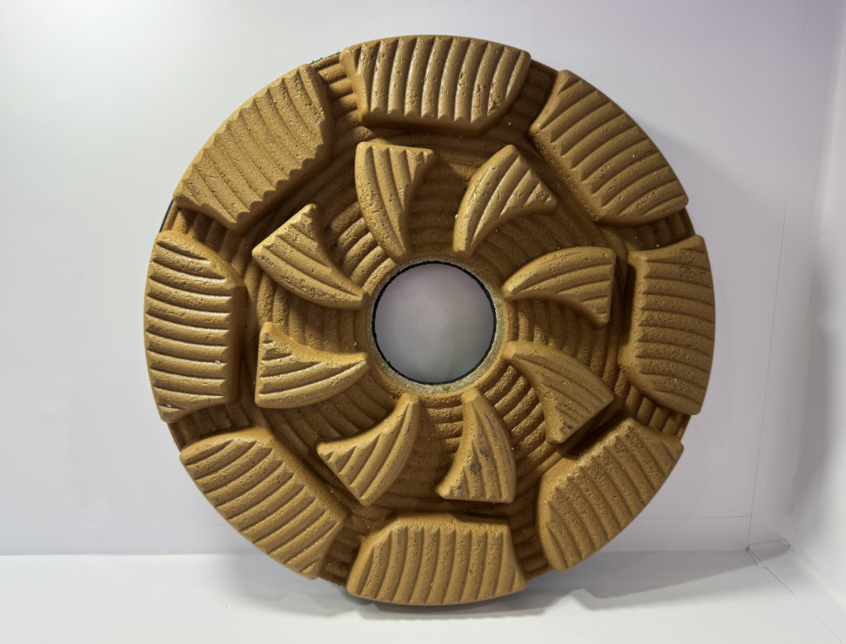 Resin Bond Diamond Abrasive Polishing Disc D250mm For Granite And Marble