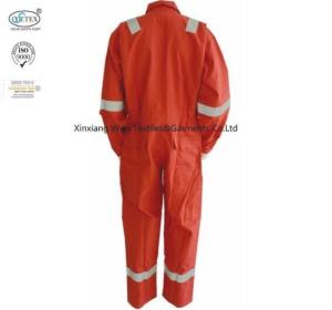 Wholesale Wholesale Red Cotton Light Weight Fireproof Anti Static Protective Coverall / Uniform / Workwear for Miner Boiler from china suppliers
