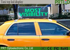 Wholesale High Resolution P5 Waterproof Taxi LED Advertising Sign 110-240V Input from china suppliers