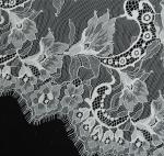 Green Environmental Protection Eyelash Lace Fabric for Wedding Dress