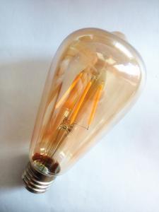 Wholesale LED Bulb Filament Gloden 400 Lumen Ra 80 30000 Hours 2 years Warranty E27 Base Glass Retro Western Northern European from china suppliers