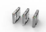 Anti Jump Tempered Glass Speed Gate Turnstile Swing Barrier Gate