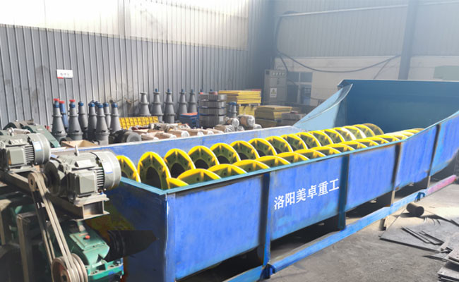 High Cleanliness Spiral Sand Washing Machine Compact Design Stable Performance