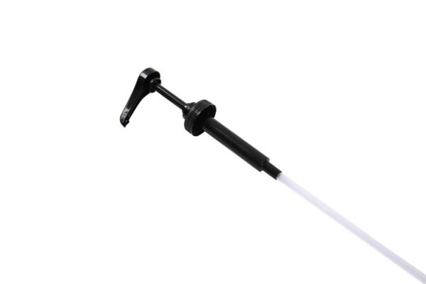 Food Grade PP Black 1/4 Ounce Syrup Pump Dispenser For 38-400 Closure Gallon