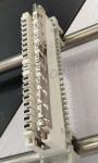 Stainless Steel 19 Cable Management Panel 3U 180 Pairs Krone LSA Plus Connection