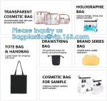 Cosmetic Makeup Bubble Slider Zipper Bags, Zip Padded Pouch For Beauty, Skin