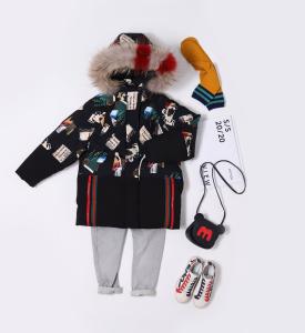 Wholesale Girl Winter Clothes Expedition Fashion Outdoor Puffer Sport Coat Kids Long Duck Down Jacket from china suppliers