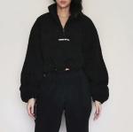 Small Quantity Clothing Manufacturer Women'S Thickened Lamb Fleece Sweatshirt
