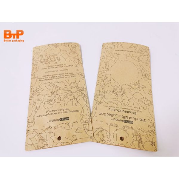 Compostable Package Zipper Bag Biodegradable Materials Plastic Bags PLA Paper Pouch Bag Eco-friendly Material Packaging