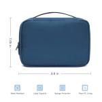 Multifunction Royal Blue Travel Cosmetic Organizer Bag For Women