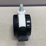 3/4/5Inch TPR Plastic Mute Wheel Twin Hospital Castors Medical Casters